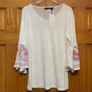 Clotheshead Peasant Top Size Small NWT